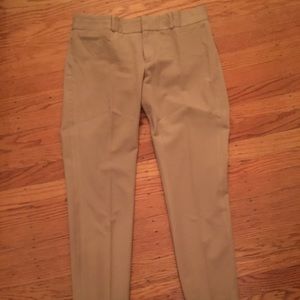 Khaki Banana Republic Sloan pant